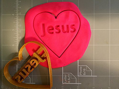 Jesus Ausstecher – Cookie Cutter Für Plätzchen In Jesus-Form, 3D-gedruckt Aus Lebensmittelechtem PLA